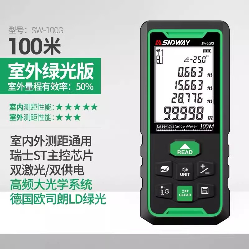 SW-100G激光测距仪图片