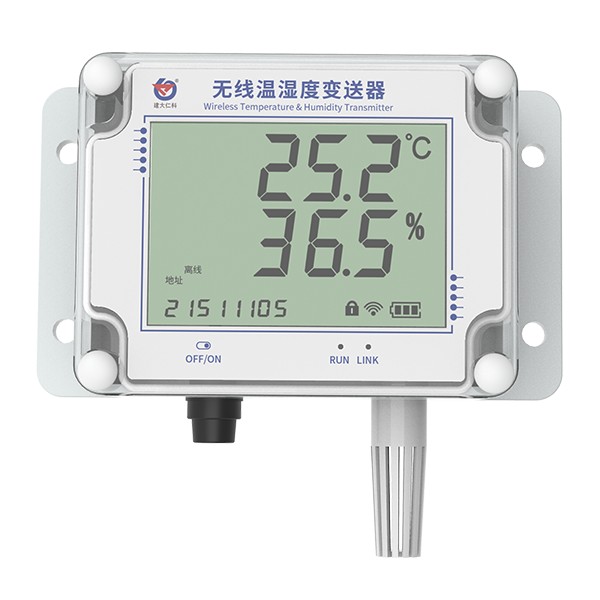 RS-WS-LORA-DC-1D LORA大屏温湿度采集器图片