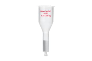 Sep-Pak tC18 3 cc Vac RC Cartridge, 500 mg Sorbent per Cartridge, 37-55 µm, 50/pk图片