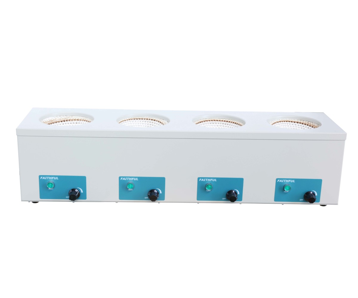 98-V-B 4×1000ml多联磁力搅拌电热套图片