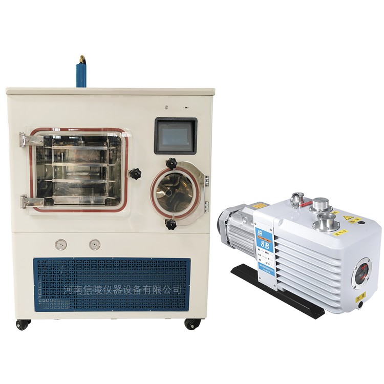 LGJ-30F硅油加热压盖型冷冻干燥机图片