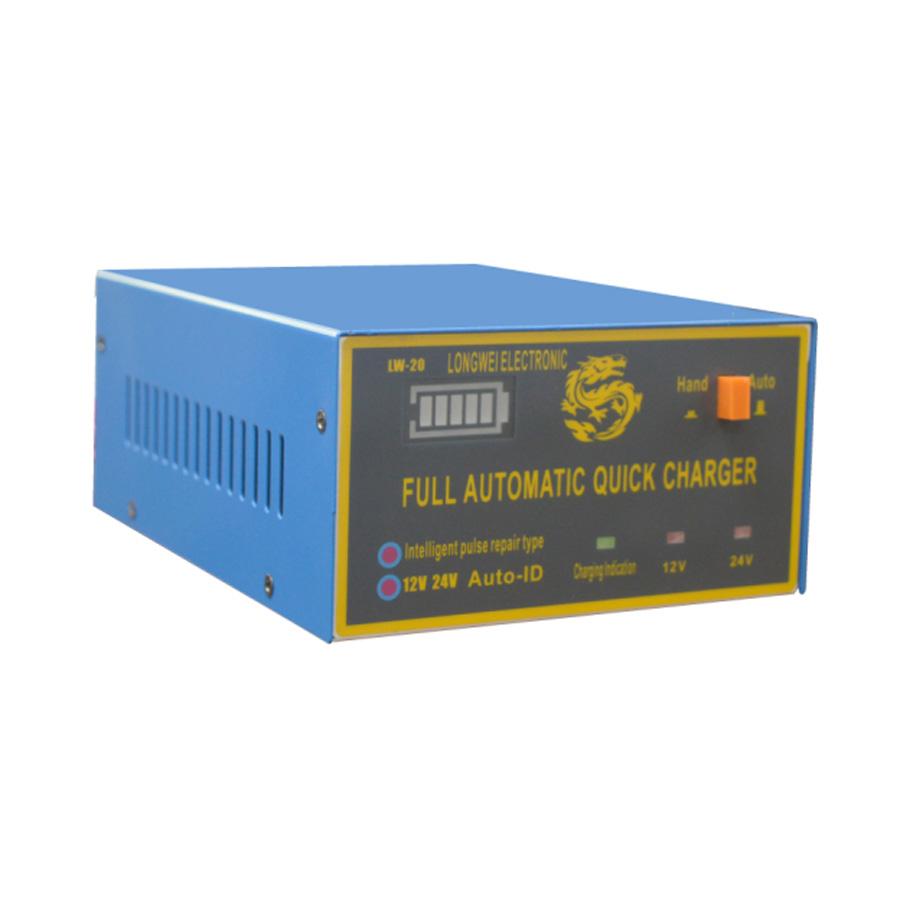 LW-20汽车电瓶脉冲电子充电器12V/24V图片