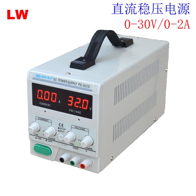 0-30V/0-2A线性可调直流稳压电源PS-302Ds图片