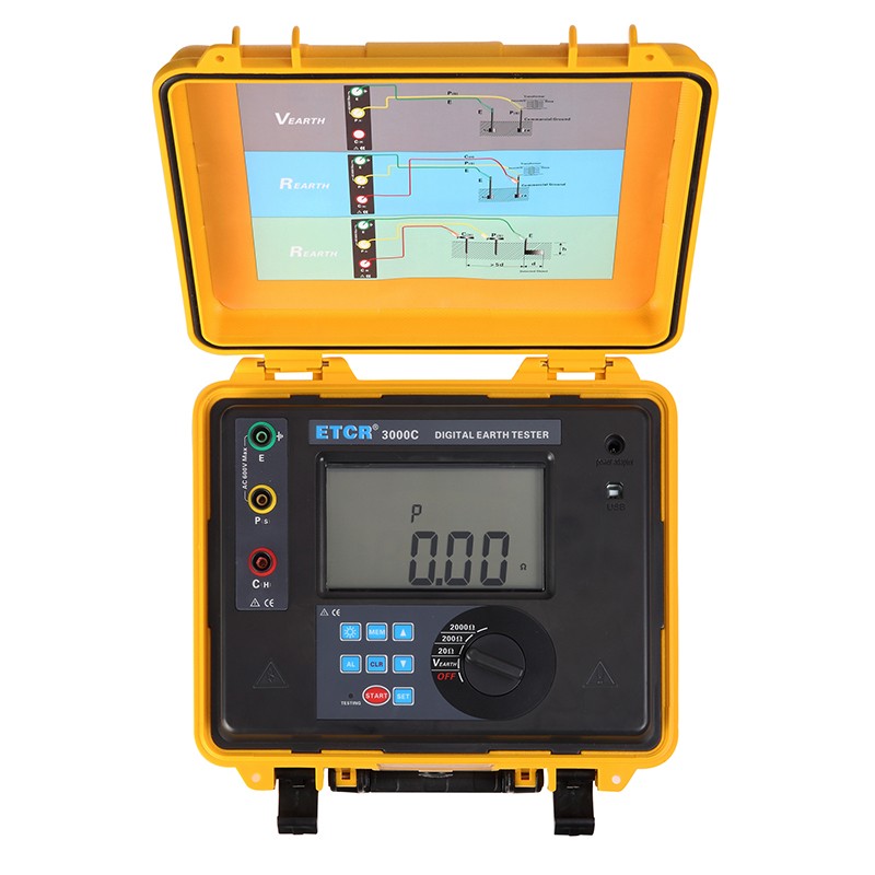 ETCR3000C数字式接地电阻测试仪图片
