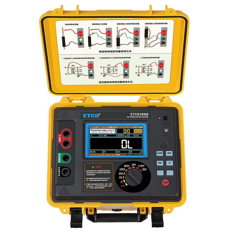 ETCR3500高压绝缘电阻测试仪图片