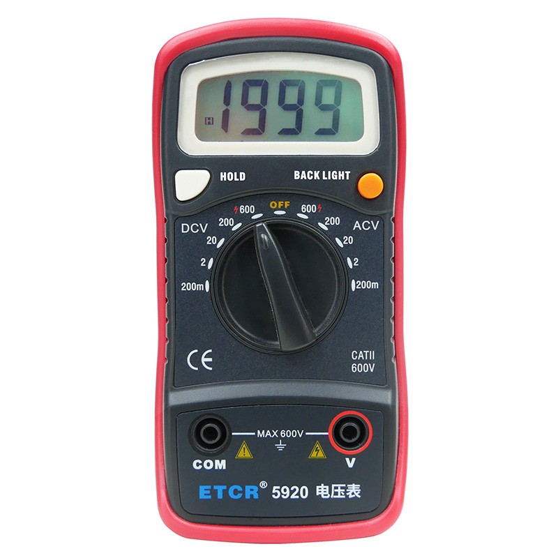 ETCR5920电压表图片
