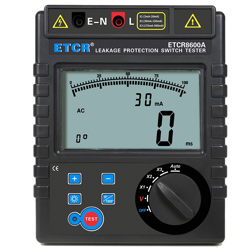 ETCR8600A漏电保护器测试仪图片