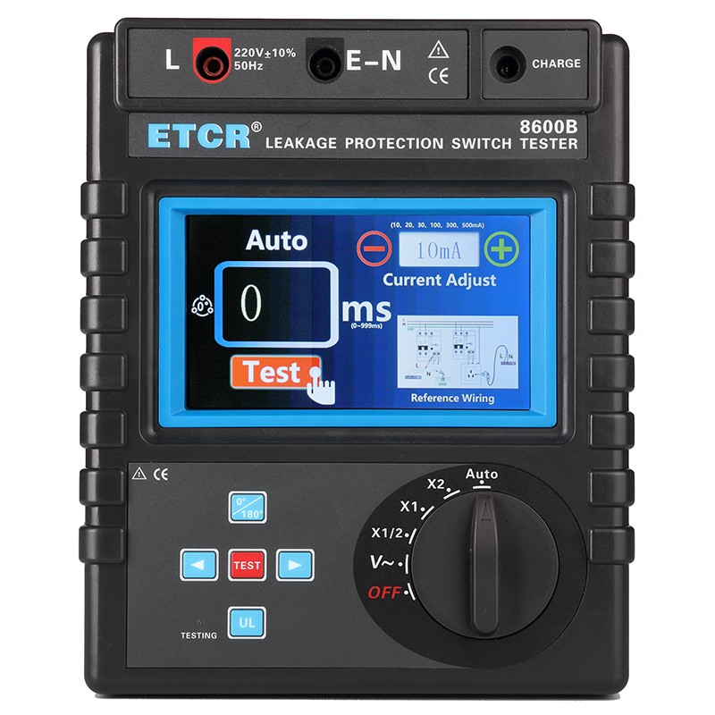 ETCR8600B漏电保护器测试仪图片