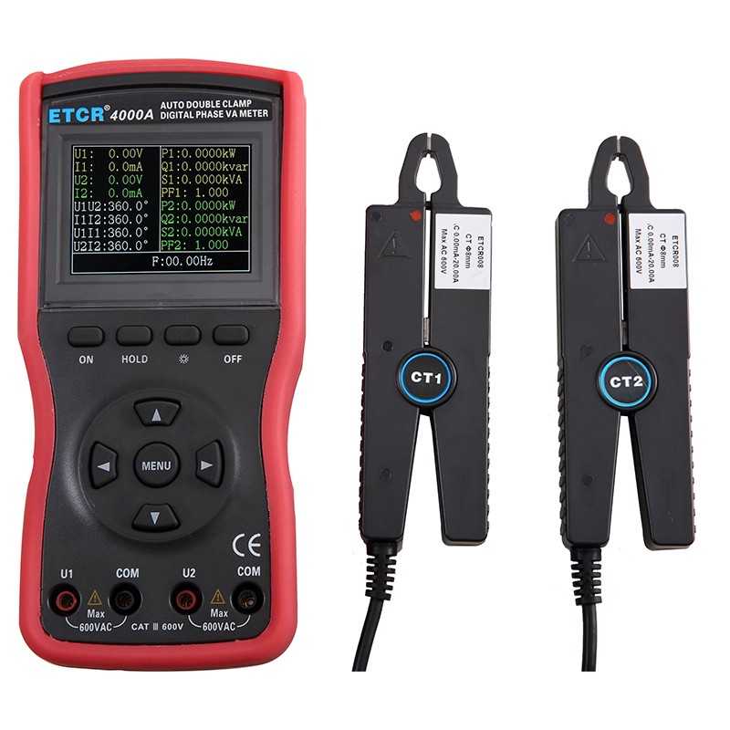 ETCR4000A多功能双钳相位伏安表图片