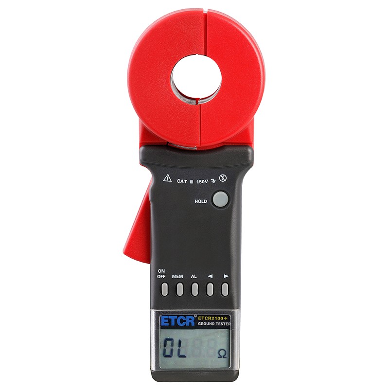 ETCR2100+钳形接地电阻测试仪图片