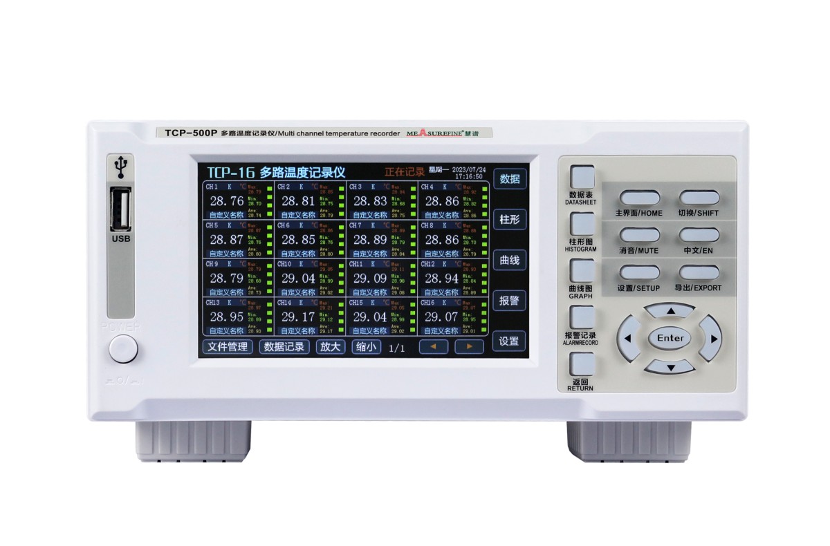 TCP-500P(热电阻)多路温度记录仪图片