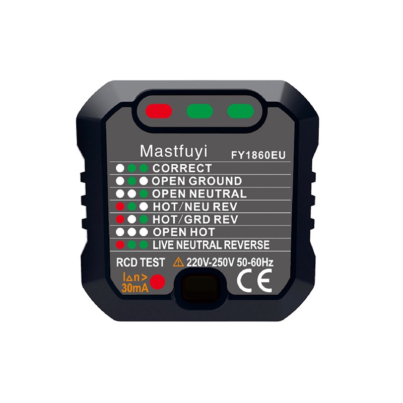 FY1860EU欧洲插座测试仪图片