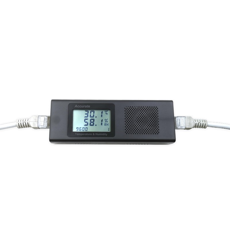 TH45S RJ45双网口RS485机柜温湿度变送器图片