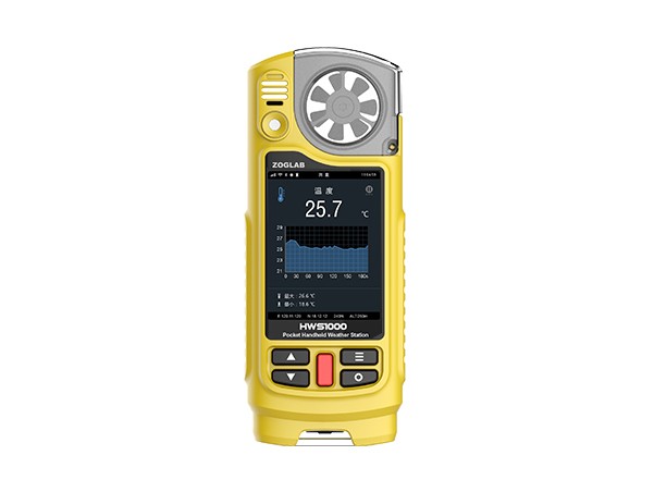 HWS1000-LTD基础版穿戴式多功能手持气象仪图片