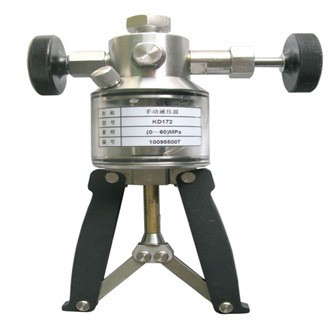 便携式高压液体压力源手操泵0～60MPA ZHT-6560图片