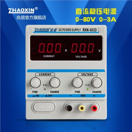 RXN-603D线性直流稳压电源0-60V0-3A图片