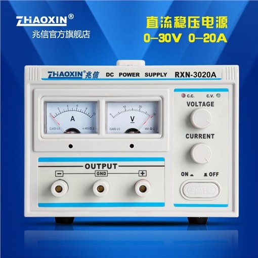 RXN-3020A线性直流可调电源0-30V 0-20A图片