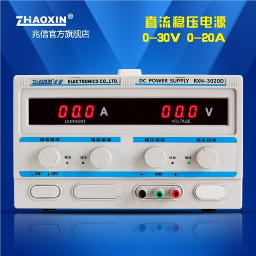RXN-3020D线性直流可调电源0-30V 0-20A图片