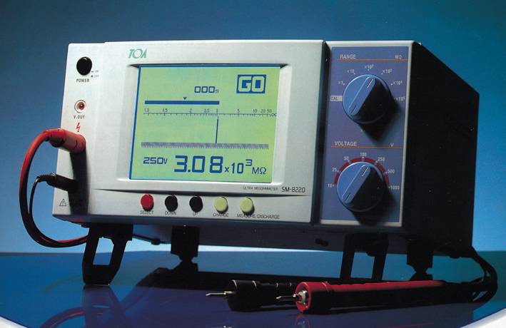 Model TOA-DKK SM-8200 series超高电阻表图片