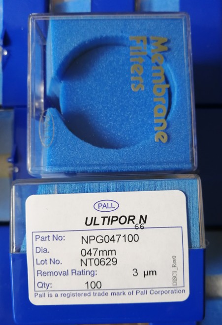 油颗粒度微孔滤膜NPG047100 3.0um图片