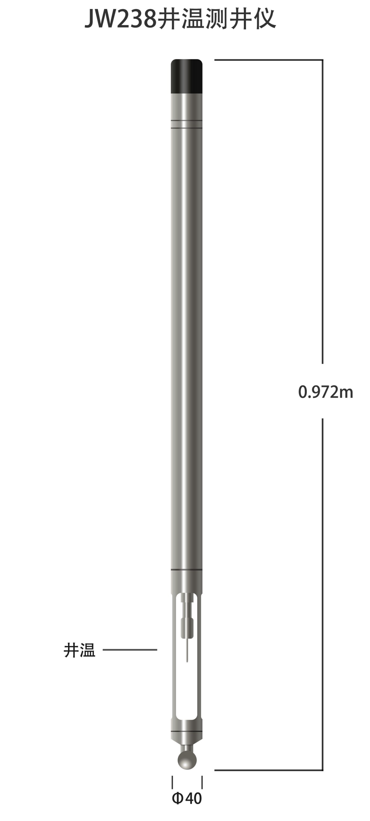 JW238型数字井温仪图片