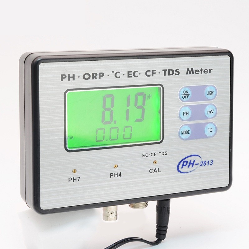 多功能监测仪PH/ORP/温度/电导率/TDS/CF PH2613图片