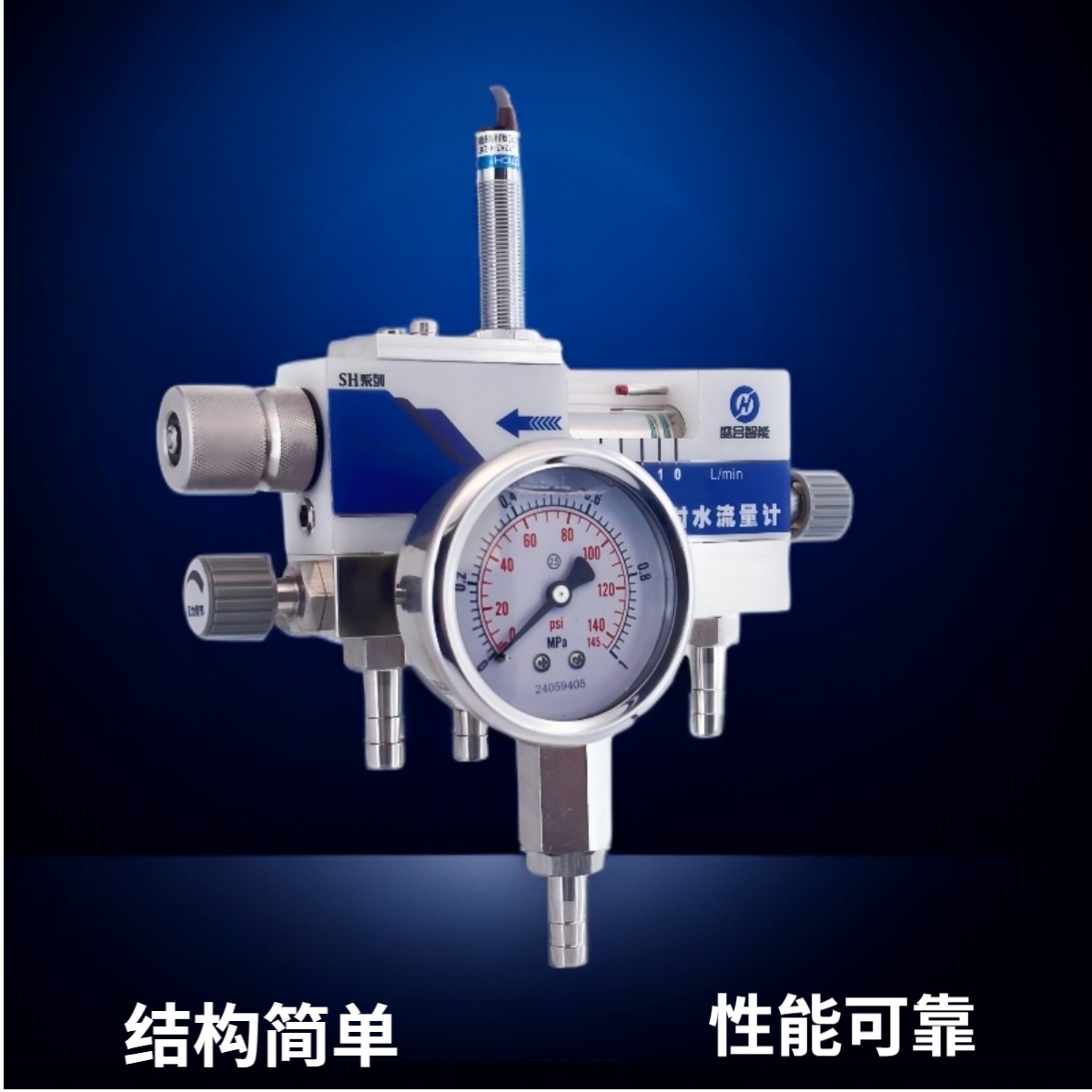 轴封水流量计图片