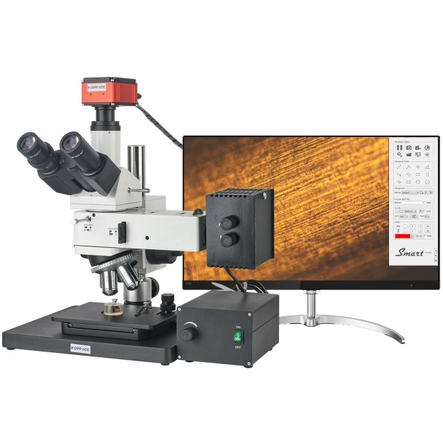 KP-ICM100-4K 830万像素,380X-3800X金相显微镜图片