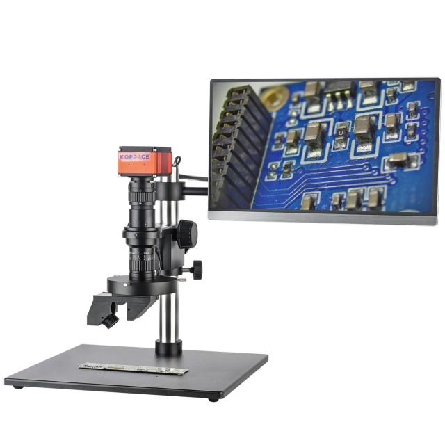 KP-4K-3DWA156 13X-110X,3D电子显微镜360°旋转,4K高清相机,支持拍照和/视频/测量,含15.6寸显示器图片