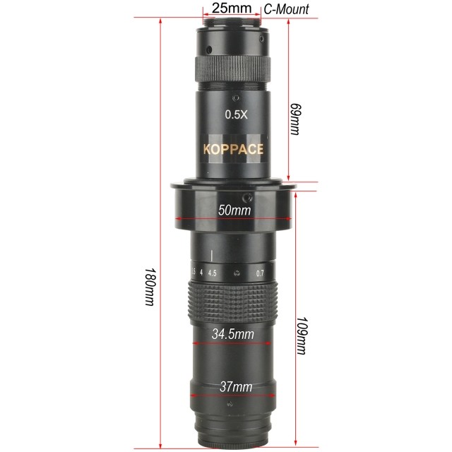 KP-Z45 OPPACE,24X-157X连续变焦镜头,工业显微镜镜头0.7X-4.5X图片