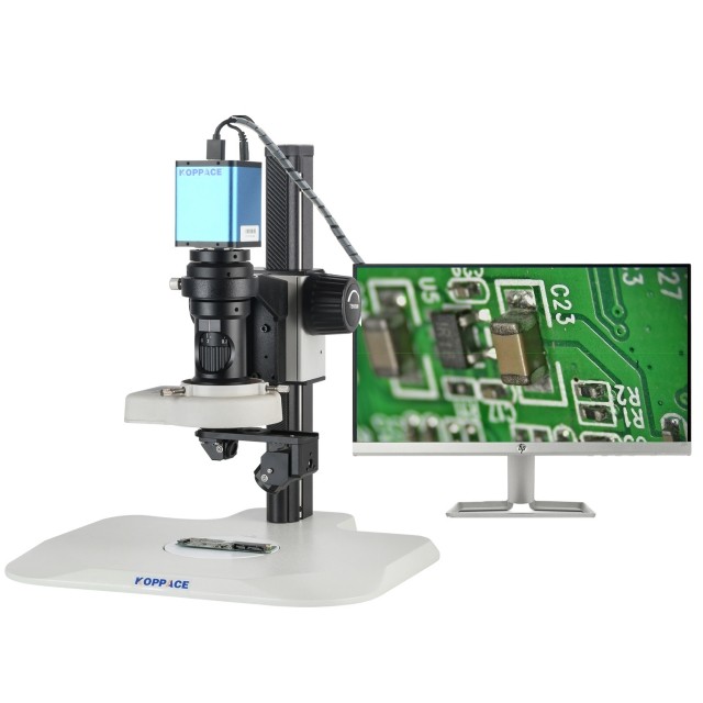 KP-AF860 25X-186X自动对焦2D/3D电子显微镜图片