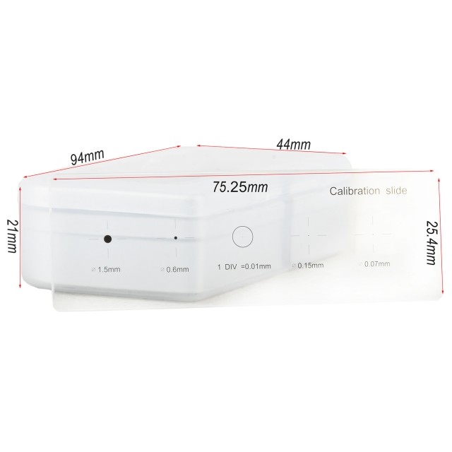 KP-0.1Amm 0.01mm-1.5mm测量显微镜用校准尺图片