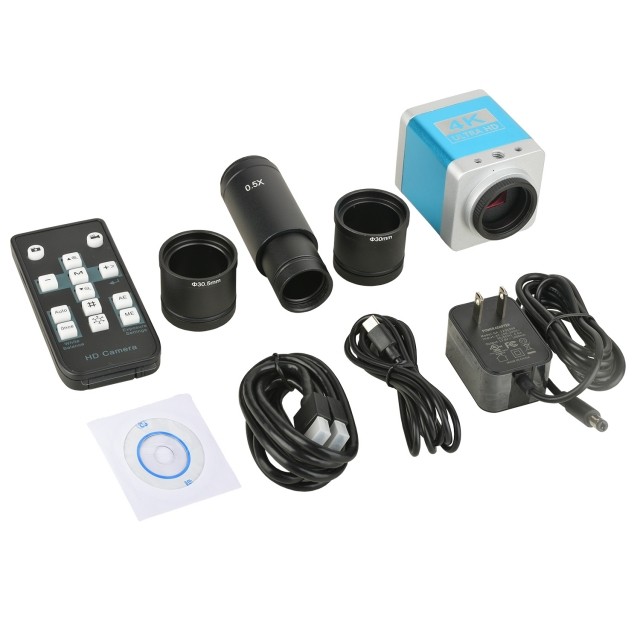 KP-H4K05X 4k显微镜相机,HDMI/Type-C输出,具有23.2mm至30和30.5mm接口的电子目镜图片