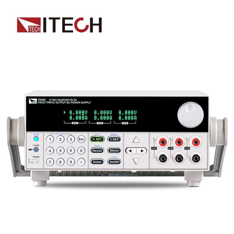 ITECH三通道可编程电源IT6302/IT6322 IT6333A/6333B/6332L图片