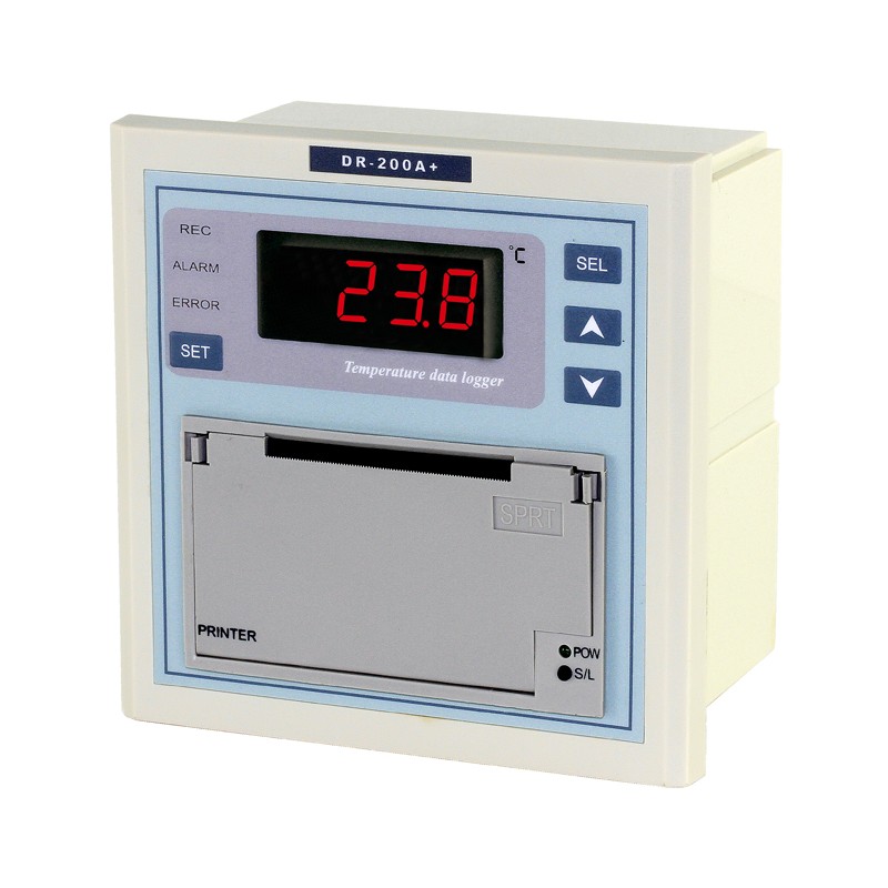 温湿度记录仪高精度冷藏冷链温度记录仪DR-200A+自动打印图片