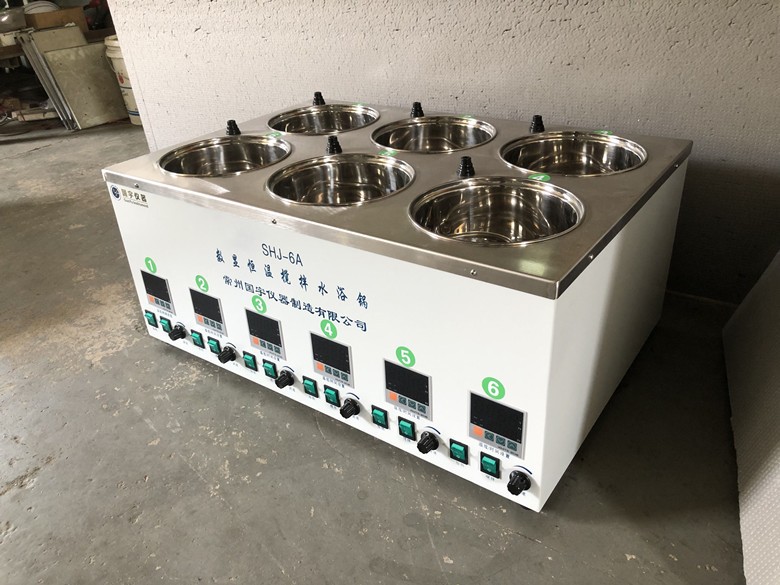 SHJ-6A数显恒温磁力搅拌水浴锅图片