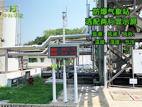 超声波一体防爆气象站图片