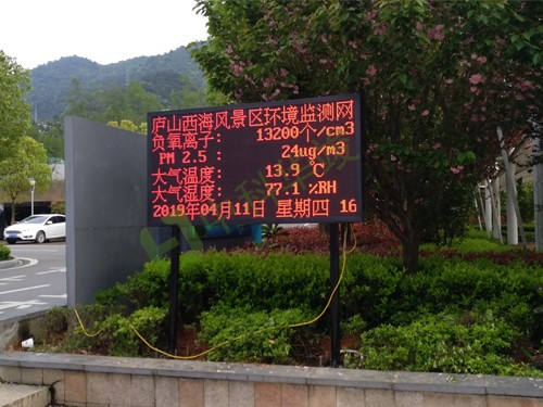 HJ-FY1景区负氧离子监测系统图片