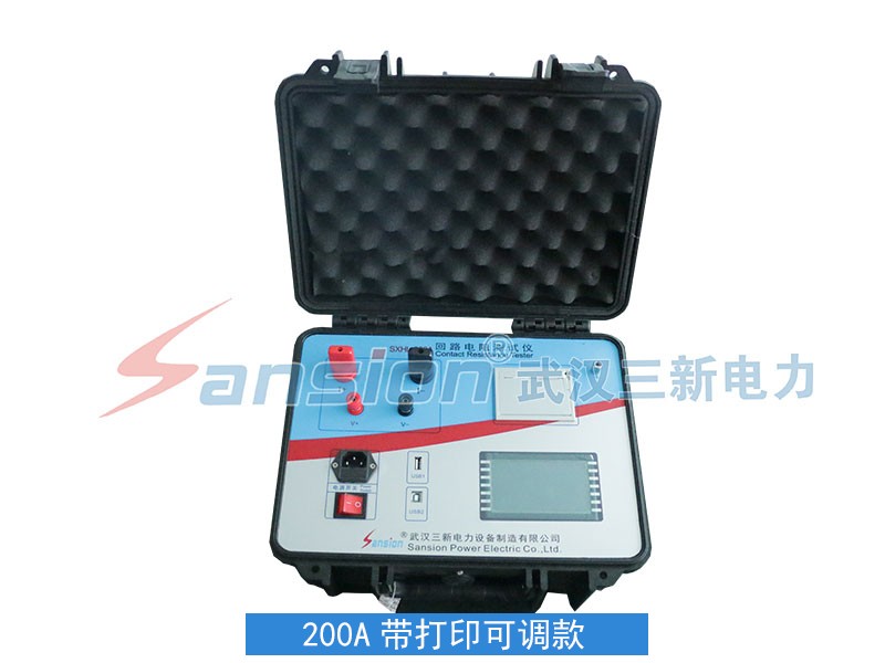 SXHL-200A回路电阻测试仪图片