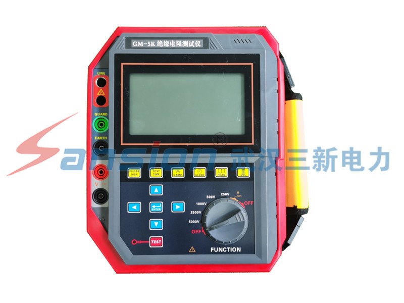 GM-5K数显式绝缘电阻测试仪图片