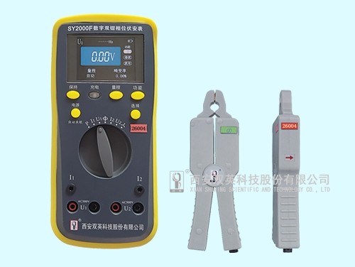 SY2000F数字双钳相位伏安表图片