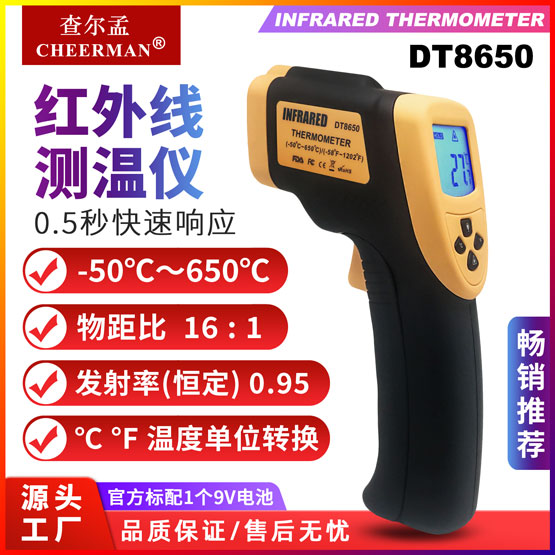 红外线测温仪DT8650图片