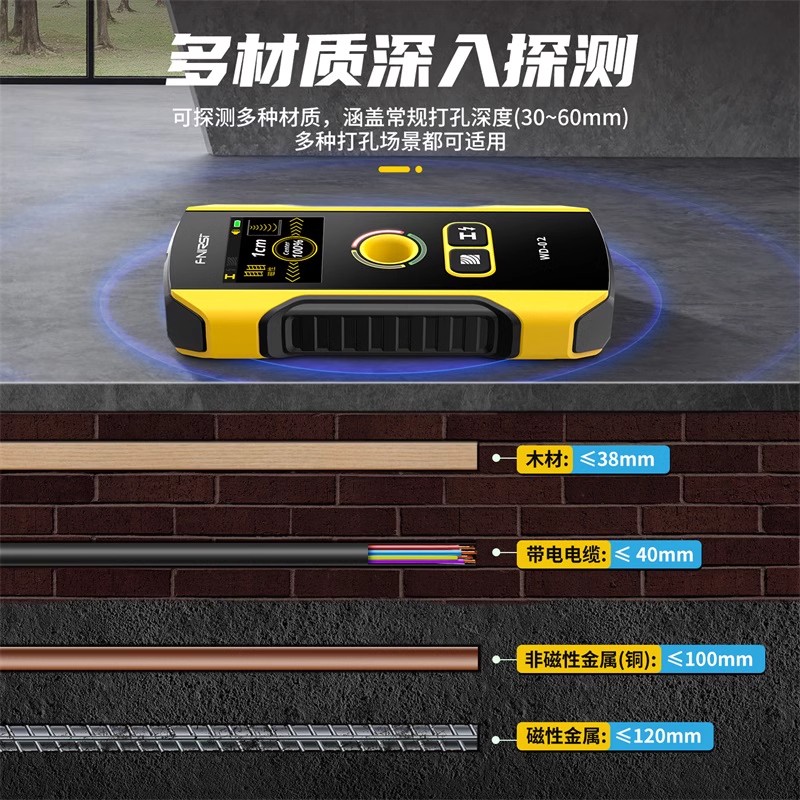 WD-02墙体探测扫描仪图片