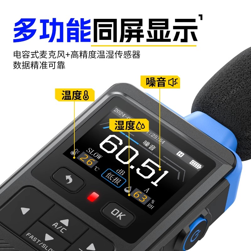 FDM-02彩屏噪音计图片