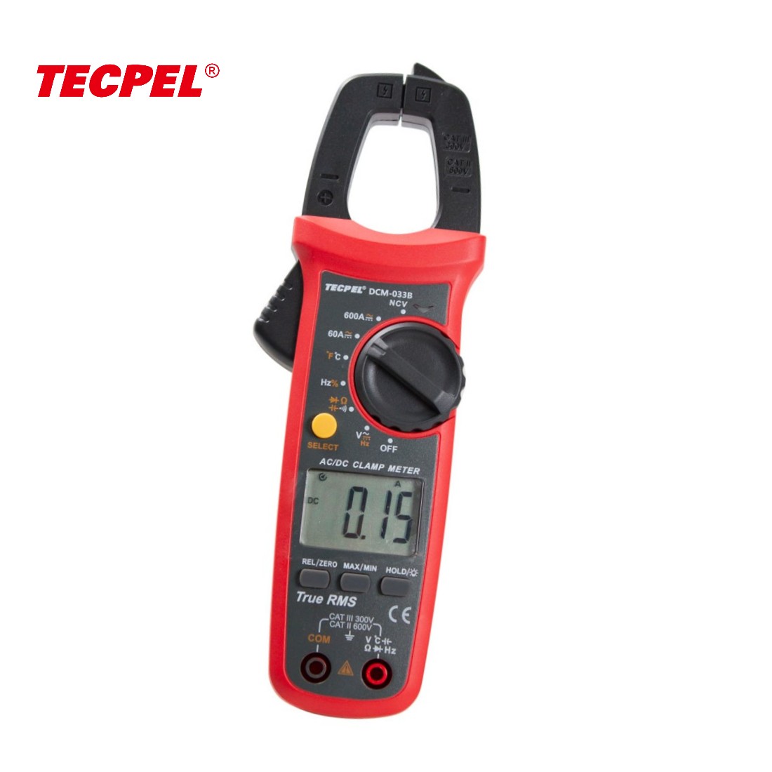 TECPEL DCM-033B数位交直流钩表电流钩表图片