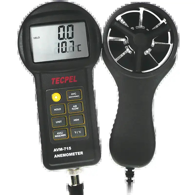 TECPEL AVM-715叶片式风速风温风量计图片
