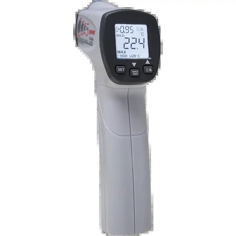 专业工业级红外线测温仪DIT-300B-32℃至400℃高精度温度扫描器图片