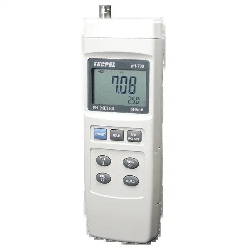 TECPEL pH-708手持式酸碱度计图片