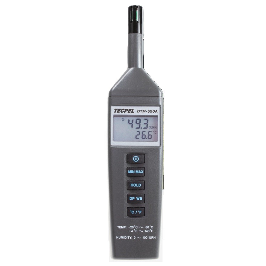Tecpel DTM-550A高精度温湿度计Dew Point & Wet Bulb功能图片