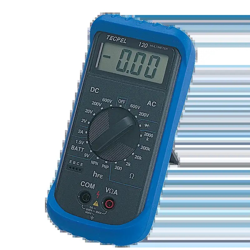 TECPEL DMM-120数位多功能电表三用电表图片